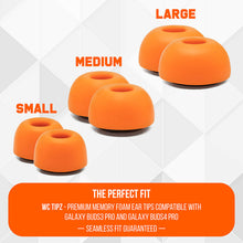 Load image into Gallery viewer, Galaxy Buds Pro 3 &amp; 4 Memory Foam Ear Tips - WC TipZ Galaxy
