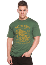 Load image into Gallery viewer, Native Pride Spun Bamboo® Men's Bamboo Viscose/Organic Cotton Short Sleeve Graphic T-Shirt
