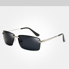 Load image into Gallery viewer, Luxury Classic Retro Rimless Sunglasses Men Polarized Gold Men's Shades Sun Glasses Luxury brands Night Driving Glasses Oculos de sol

