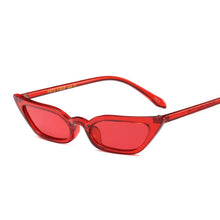 Load image into Gallery viewer, New Women Cateye Vintage Small Sunglasses Brand Designer Retro  Female Lady Eyeglass Cat Eye In Vintage Old Style
