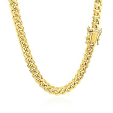 Load image into Gallery viewer, 6.0mm 14k Yellow Gold Classic Miami Cuban Solid Chain
