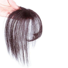 Load image into Gallery viewer, 3D Air Bangs Hair Bangs Heat Resistant Hairpieces Hair Women Natural Short Fake Hair Bangs Hair Clips Thin Natural Flat Neat AirBangs With Temples For Women One Piece Hairpiece
