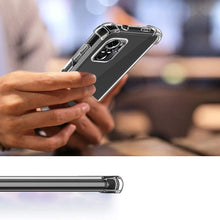 Load image into Gallery viewer, 3D Airbag Shockproof Silicone Phone Case For Xiaomi Redmi Note 10 Pro Max Note 10s 10T 10 Pro 4G 5G Clear Ultra Thin Soft Case Shockproof Protective Corners Thin Soft Transparent Protective Case Flexible Transparent Mobile Phone Case Clear Shockproof Case
