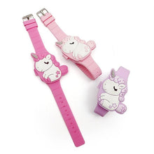 Load image into Gallery viewer, 3D Childrens Watch Cute Unicorn LED Electronic Kids Watches Boys Girls Silicone Toy Wristwatches Learning Time 3D Cute Toddler Shape Clamshell Design Kids Digital Led Watch For Kids Birthday Presents Gifts

