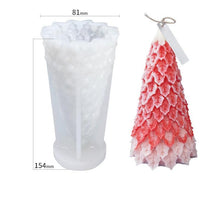 Load image into Gallery viewer, 3D Christmas Candle Silicone Mold Santa Claus Christmas Tree 3D Silicone Candle Resin Mold DIY Aromatherapy Wax Candle Soap Concrete Clay Craft Cake Home Party Decor Creative DIY Scented Aromatherapy Candle Making Mold Decor
