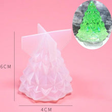 Load image into Gallery viewer, 3D Christmas Tree Candle Mold DIY Scented Candle Christmas Tree Silicone Mold Candle Soap Mold Flexible Mold For Candle Making Pine Tree Molds DIY Cake Decorating Candle Silicone Mold Pine Tree Resin Soap Mold Christmas Gift Craft Home Decor
