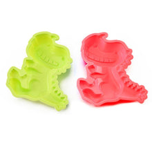 Load image into Gallery viewer, 3D Dinosaur Cookie Cutters Mold Dinosaur Biscuit Cartoon Mould Sugarcraft Dessert Baking Silicone Mold For Sop Cake Decor Tool Dinosaur Fossil Cookie Making Molds Stamps For Kitchen
