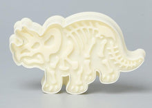 Load image into Gallery viewer, 3D Dinosaur Cookie Cutters Mold Dinosaur Biscuit Cartoon Mould Sugarcraft Dessert Baking Silicone Mold For Sop Cake Decor Tool Dinosaur Fossil Cookie Making Molds Stamps For Kitchen
