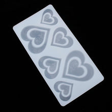 Load image into Gallery viewer, 3D Heart Shape Chocolate Silicone Mold Cookie Wedding Cake Toppers Tools Heart Shaped Silicone Mold Resin Soft Candy Chocolate Jelly Gummy Ice Beautiful Valentines Heart Shaped Mold
