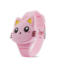 Load image into Gallery viewer, 3D Kids Watches Cute Rabbit Cat LED Electronic Children Watch Boys and Girls Silicone Toy Wristwatches Girls Watch Digital Cute Shape LED Fashion Silicone Band Clamshell Design Wrist Watch
