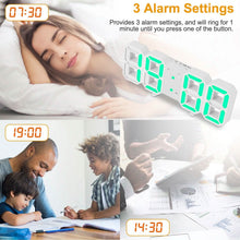 Load image into Gallery viewer, 3D LED Digital Wall Clock
