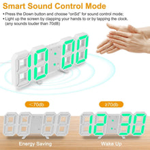 Load image into Gallery viewer, 3D LED Digital Wall Clock
