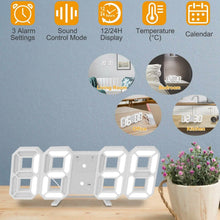 Load image into Gallery viewer, 3D LED Digital Wall Clock
