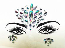 Load image into Gallery viewer, 3D Makeup Tattoo Face Gems Glitter Face Jewels Crystal Stickers Face Glitter for Festival Carnival Party
