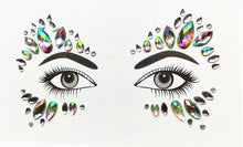 Load image into Gallery viewer, 3D Makeup Tattoo Face Gems Glitter Face Jewels Crystal Stickers Face Glitter for Festival Carnival Party
