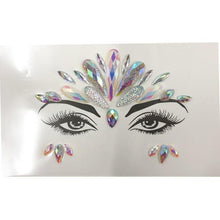 Load image into Gallery viewer, 3D Makeup Tattoo Face Gems Glitter Face Jewels Crystal Stickers Face Glitter for Festival Carnival Party
