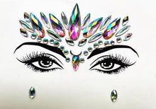 Load image into Gallery viewer, 3D Makeup Tattoo Face Gems Glitter Face Jewels Crystal Stickers Face Glitter for Festival Carnival Party
