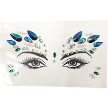 Load image into Gallery viewer, 3D Makeup Tattoo Face Gems Glitter Face Jewels Crystal Stickers Face Glitter for Festival Carnival Party
