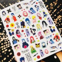 Load image into Gallery viewer, 3D Nail Art Stickers Decal Template Nail Tool Decorations Nail Slider  Metallic Nail Art Stickers Set Love Metal Nail Studs Decals for Women Nail Decorations Accessories Metal Curve Stripe Lines Design Letter Nail Sticker Decoration
