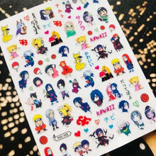 Load image into Gallery viewer, 3D Nail Art Stickers Decal Template Nail Tool Decorations Nail Slider  Metallic Nail Art Stickers Set Love Metal Nail Studs Decals for Women Nail Decorations Accessories Metal Curve Stripe Lines Design Letter Nail Sticker Decoration
