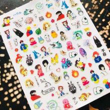 Load image into Gallery viewer, 3D Nail Art Stickers Decal Template Nail Tool Decorations Nail Slider  Metallic Nail Art Stickers Set Love Metal Nail Studs Decals for Women Nail Decorations Accessories Metal Curve Stripe Lines Design Letter Nail Sticker Decoration
