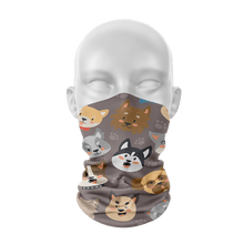 Load image into Gallery viewer, 3D Printed Mini Pattern Headscarf Fashion Women Summer Neck Gaiter Cute Cartoon Animal Tubular Hijab Scarf Face Seamless Bandana  Printed Oil Painting Art Neck Scarf Women Soft Face Bandana Sunflower Night Hijab Scarf Face Mask
