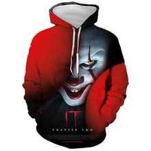 Load image into Gallery viewer, 3D Printed The Dancing Clown Hooded Sweatshirt
