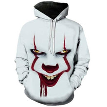Load image into Gallery viewer, 3D Printed The Dancing Clown Hooded Sweatshirt
