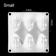 Load image into Gallery viewer, 3D Rabbit Shape Silicone Cake Mold 6-cavity Mousse Dessert Baking Bunny Mold Chocolate Bakeware Pastry Decorating Mould Easter Bunny Chocolate Silicone Mold For Baking Rabbit Shape
