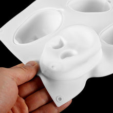 Load image into Gallery viewer, 3D Rabbit Shape Silicone Cake Mold 6-cavity Mousse Dessert Baking Bunny Mold Chocolate Bakeware Pastry Decorating Mould Easter Bunny Chocolate Silicone Mold For Baking Rabbit Shape
