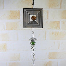 Load image into Gallery viewer, 3D Wind Chimes Sun Wind Spinner Metal Hanging Wind Bells Stainless Steel Chimes Church Indoor Outdoor  Garden Porch Balcony Home Decoration Ornament Room Decor

