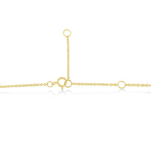 Load image into Gallery viewer, 10K Yellow Gold 1/3 Carat Round Brilliant-Cut Diamond Modern Bezel-Set Solitaire 16"-18" Pendant Necklace (H-I Color, SI2-I1 Clarity)
