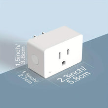 Load image into Gallery viewer, 2-Pack: WiFi Smart Plug – 15A, Timer &amp; App Control, Works with Alexa &amp; Google Home
