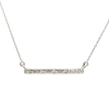 Load image into Gallery viewer, .05ct Diamond Fashion Pendants 14KT White Gold
