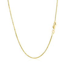 Load image into Gallery viewer, 14k Yellow Gold Octagonal Box Chain 1.0mm
