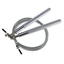 Load image into Gallery viewer, 3m High Speed Aerobic Steel Wire Skipping Rope Aluminum Handle Steel Wire Jump Rope Ball Bearing Skipping Rope With Aluminium Alloy Handle And Ball Bearing Tangle-Free Exercise Rope For Fat Burning Exercises Training Fitness
