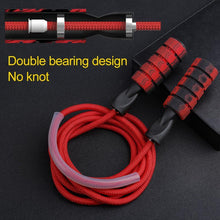 Load image into Gallery viewer, 3M Jump Skipping Ropes Cable Adjustable Speed Plastic Thick Double-bearing Skipping Rope Sports Fitness Professional Jump Rope Workout Rope Adjustable Length For Cardio Endurance Training Fitness

