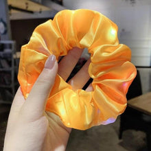 Load image into Gallery viewer, 3Pcs New Arrival Girls LED Luminous Scrunchies Hairband Ponytail Holder Headwear Elastic Hair Bands Solid Color Hair Accessories Ponytail Holder Accessories for Women And Girls
