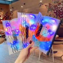 Load image into Gallery viewer, 3Pcs New Arrival Girls LED Luminous Scrunchies Hairband Ponytail Holder Headwear Elastic Hair Bands Solid Color Hair Accessories Ponytail Holder Accessories for Women And Girls
