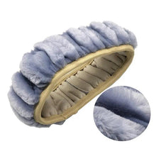 Load image into Gallery viewer, 3Pcs Set Winter Fashion Wool Fur Soft Furry Car Steering Wheel Covers 16 Colors Winter Universal Hand Brake Gear Cover  Car Accessories
