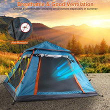 Load image into Gallery viewer, 4-5 Person Camping Tent Outdoor Foldable Waterproof Tent

