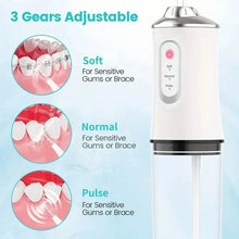 Load image into Gallery viewer, 4-in-1 Cordless Water Flossers Oral Irrigator With DIY Mode 4 Jet Tips
