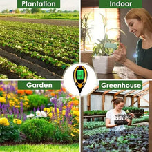 Load image into Gallery viewer, 4-in-1 Digital Soil Moisture Meter
