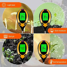 Load image into Gallery viewer, 4-in-1 Digital Soil Moisture Meter
