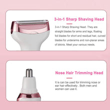 Load image into Gallery viewer, 4-in-1 Electric Razor for Women
