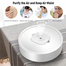 Load image into Gallery viewer, 4-in-1 Movable Air Purifier Humidifier Ultraviolet Cleaner Aroma Diffuser
