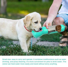 Load image into Gallery viewer, 4-in-1 Portable Dog Water Bottle Dispenser
