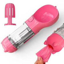 Load image into Gallery viewer, 4-in-1 Portable Dog Water Bottle Dispenser
