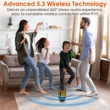 Load image into Gallery viewer, 4-in-1 Wireless 5.3 IPX5 Waterproof Outdoor Speaker
