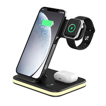 Load image into Gallery viewer, 4-in-1 Wireless Charging Stand with Night Light
